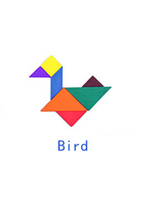 tangram bird